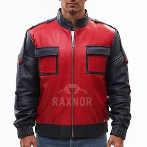 【超希少・美品】マーティ着用風ジャケット／バック・トゥ・ザ・フューチャー2風 Amazon.co.jp: バックトゥザフューチャー コスチューム 衣装