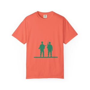 Military Unisex T-shirt - Army Green Tee, Camouflage Top, Patriotic Apparel, Veteran Gift, Military Clothing