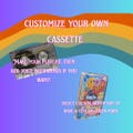 Custom Cassette Mixtape: Personalized Retro Music Gift