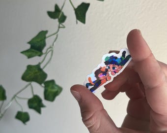Lando Norris & Oscar Piastri F1 Sticker | 2" Holographic Sharded Glass by l4ncc