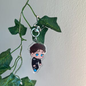 Acrylic Formula 1 Chibi Keychains | F1 keychains by l4ncc | Oscar Piastri, Lando Norris, Sainz, Verstappen George Russell