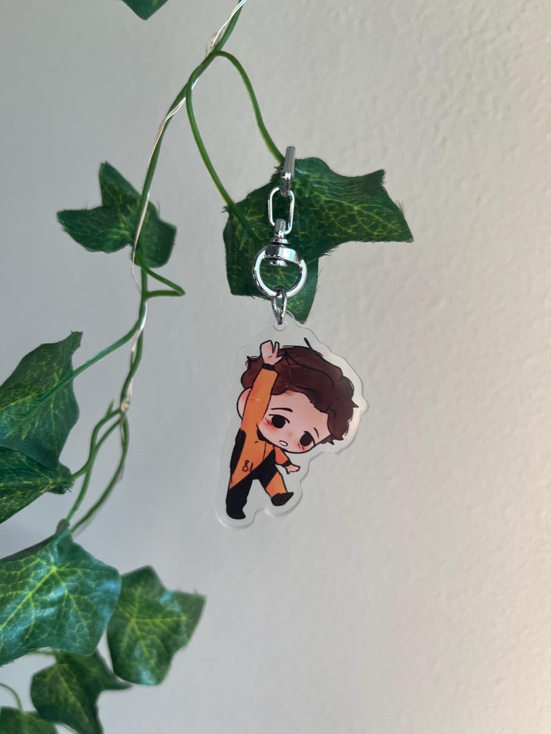 Acrylic Formula 1 Chibi Keychains | F1 keychains by l4ncc | Oscar Piastri, Lando Norris, Sainz, Verstappen Oscar Piastri