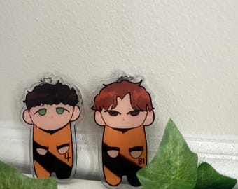 McLaren F1 Acrylic Keychain | Lando Norris & Oscar Piastri