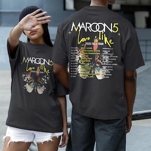 Maroon5 Shirts - Etsy