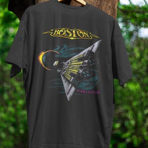 Boston 1987 Tour Tshirt - Etsy
