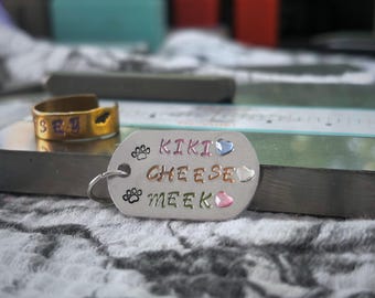 Custom Name Dog Tag