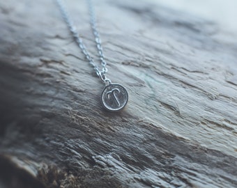 Zodiac Necklace Silver, Star Sign Necklace Sterling Silver, Astrology Gifts For Her - Necklace Silver Pendant