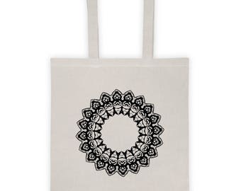 Mandala Tote Bag, Mandala Art, Mandala Drawing, Canvas Messenger Bag, Tote Bag Pattern, Messenger Bag For Women Gifts For Her Christmas Gift