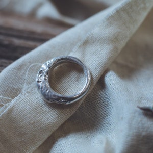 Silver Rings For Women Chunky, Chunky Ring In Sterling Silver, Custom Made Jewelry For Women - Gift For Women Unique