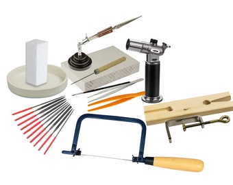 14+ Piece Silversmith / Soldering Kit, Craft Kit For Women