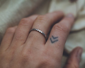 Stacking Rings Sterling Silver, A Minimalist Ring In Silver Size 6 - Perfect Accessory for Any Woman!