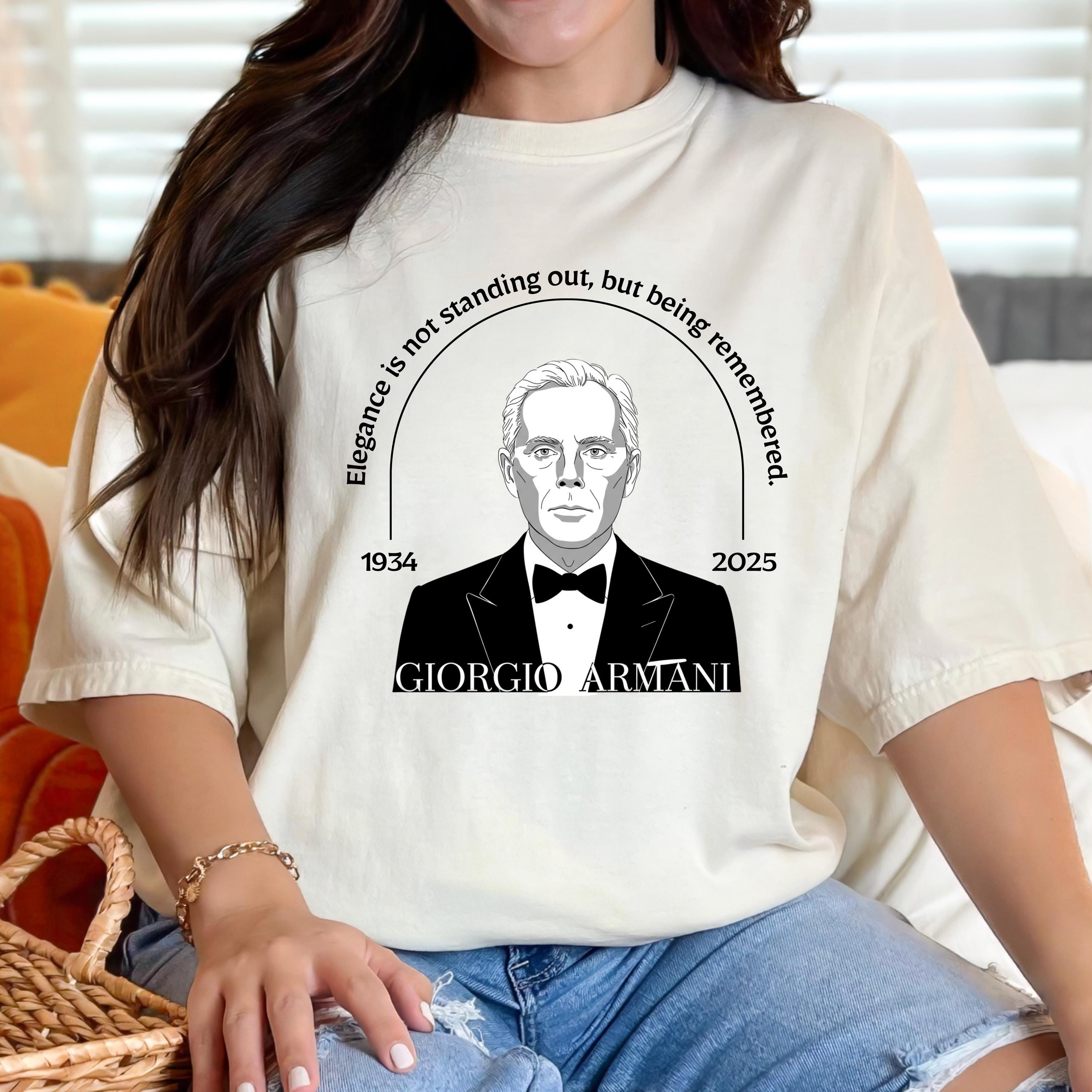 Vintage Giorgio Armani Shirt - Etsy