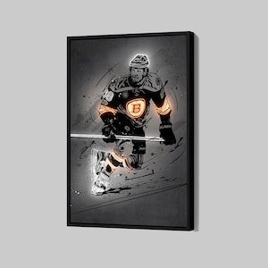 David Pastrnak Poster Boston Bruins Canvas NHL Wall Art Hockey Sports Framed Canvas Print Home Decor  Q57 Birthday Gift