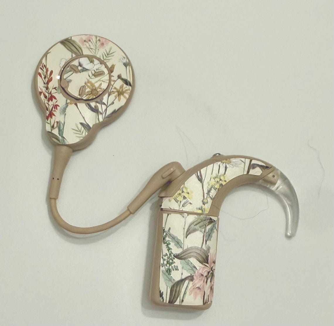 Wildflowers Cochlear Implant Skin Sticker: N8, N7, Nucleus, Kanso ...