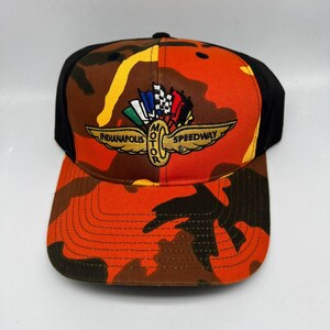 Vintage Indianapolis Motor Speedway Captivating Headgear Hat Snapback Cap NewMen