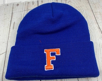 Vintage Florida Gators NCAA Top of the World Hat Beanie Cap Blue New Men
