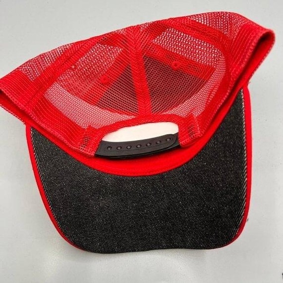 Vintage Cliff Raven Hat Red Ed Hardy Japanese tat… - image 6