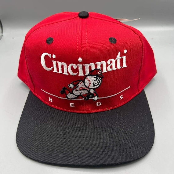 ヴィンテージ シンシナティ・レッズ ハット メンズ レッド ブラック