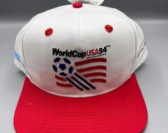 Gorra vintage de la Copa del Mundo de fútbol de EE. UU. y Suecia para hombre, gorra con cierre a presión Twins Enterprise, nueva
