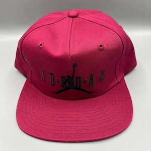 Vintage Air Jordan 23 Hat Men Red Embroidered Logo Nike Snap Back Cap New