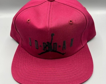 Vintage Air Jordan 23 Hat Men Red Embroidered Logo Nike Snap Back Cap New