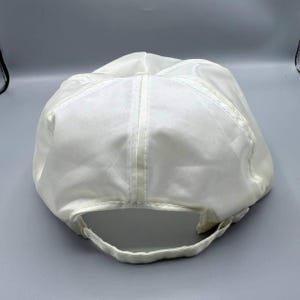 Vintage Air Jordan Flight Hat Men White Nike Jumpman Otto Strap Back Cap image 5