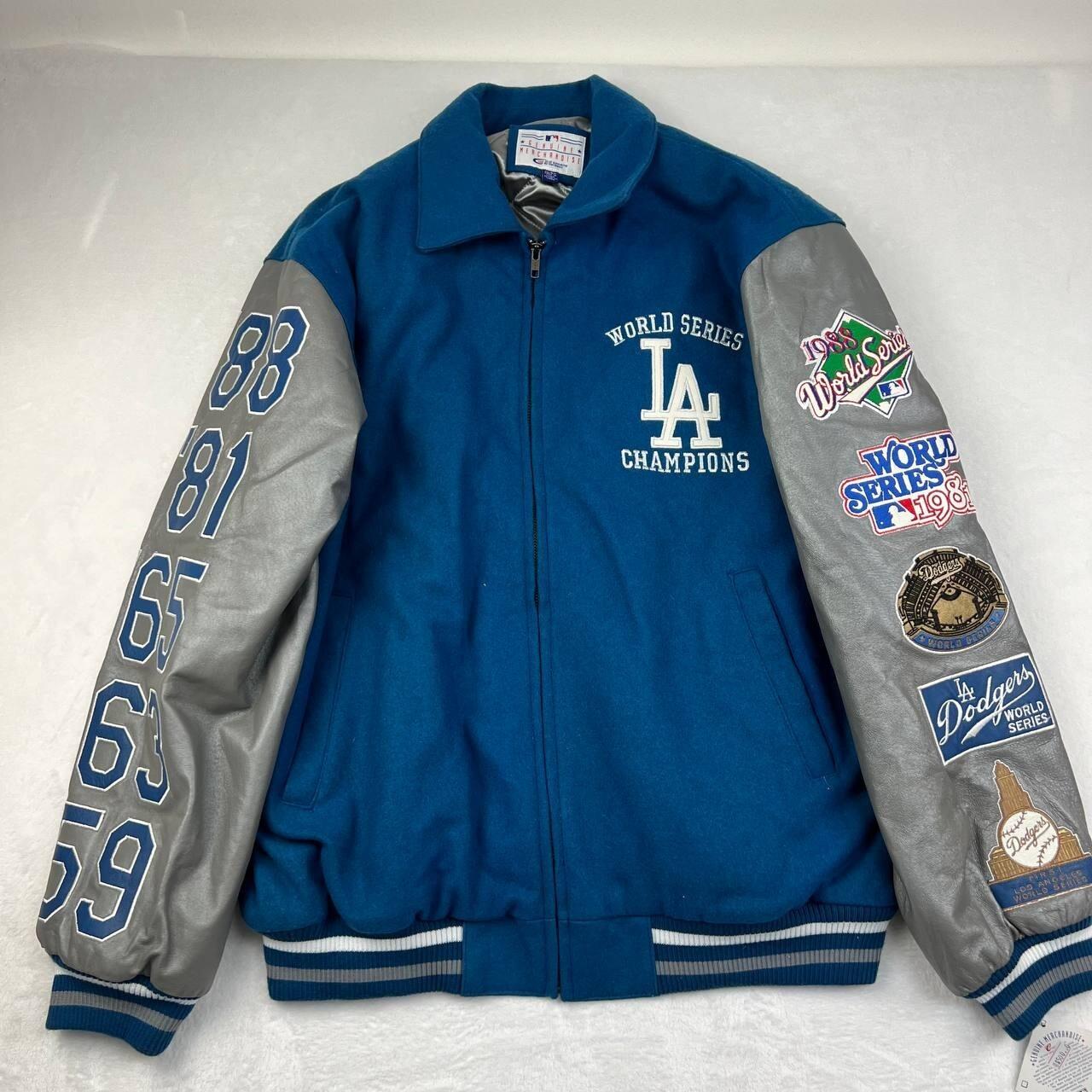 【希少】90s Nike award jacket LA Dodgers Los Angeles Dodgers World Series Champions Gold Collection Tech