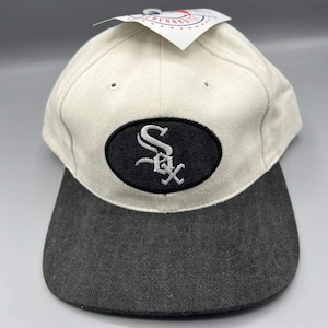 Vintage Chicago White Sox Hat Men White Twins Enterprise Strap Back Cap New