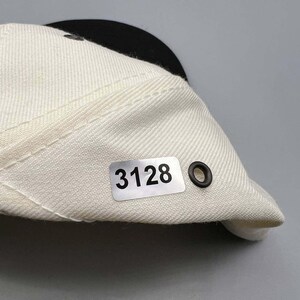 Gorra vintage Air Jordan 45 para hombre, color blanco y negro, con cierre a presión de Nike. imagen 8