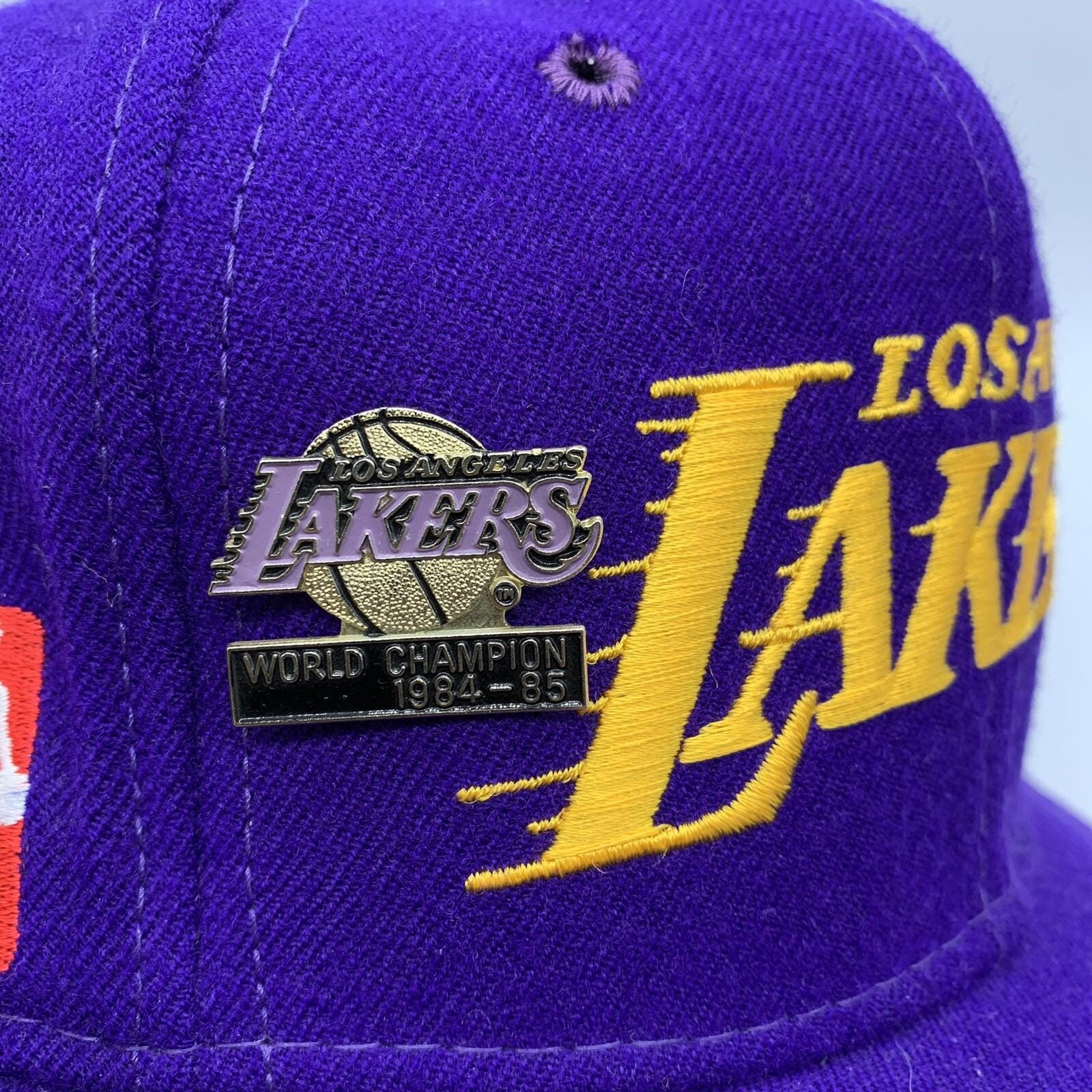 Vintage Los Angeles Lakers Sports Specialties Hat Snapback Cap 