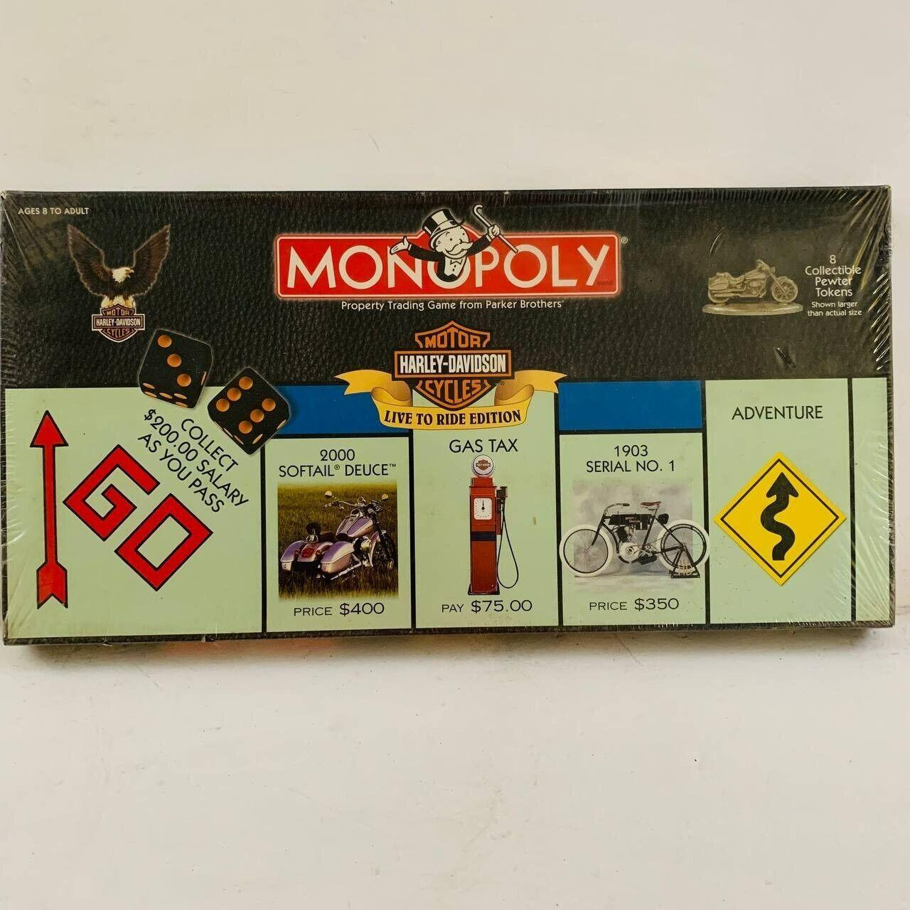 Harley Davidson Monopoly Game - Etsy