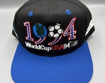 Gorra vintage de la Copa del Mundo de EE. UU. para hombre de 1994, de fútbol sueco Twins Enterprise, con cierre a presión, nueva