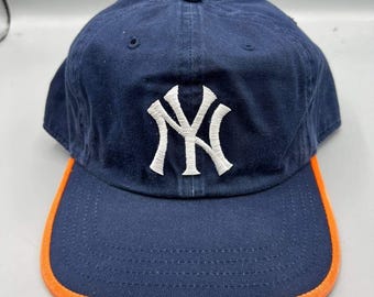 Vintage New York Yankees-hoed heren blauwe Twins Enterprise pet met riem aan de achterkant Nieuw