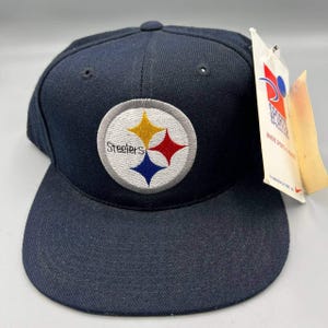 Vintage Pittsburgh Steelers Hat Men Black Sports Specialties Snap Back Cap New