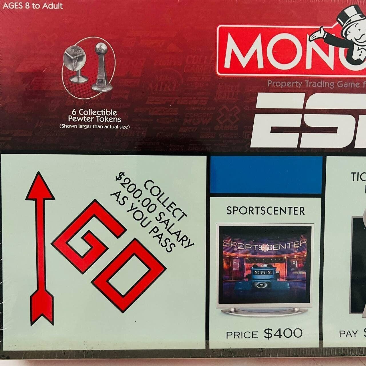 Vintage Monopoly ESPN Ultimate Sports Fan Edition Board Game
