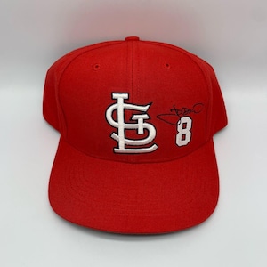 ST LOUIS Cardinals Mlb Twins enterprise Hat Snapback Cap JD Drew Signature #8
