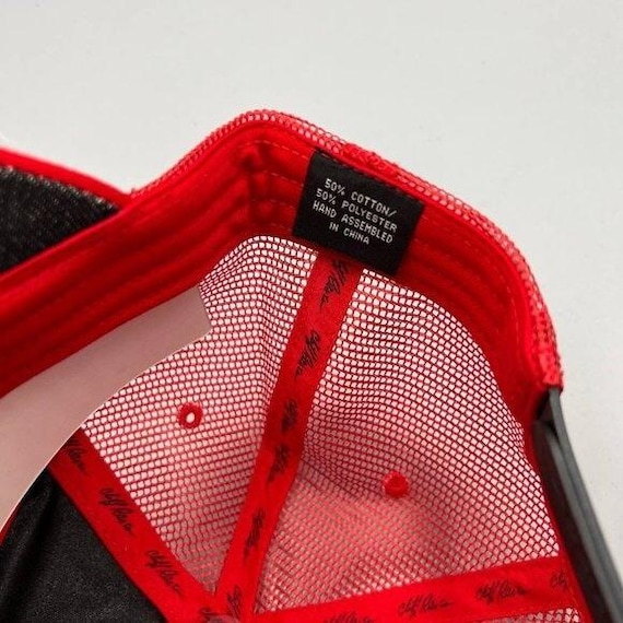 Vintage Cliff Raven Hat Red Ed Hardy Japanese tat… - image 5