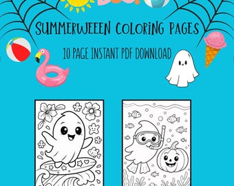 SUMMERWEEN COLORING PAGES