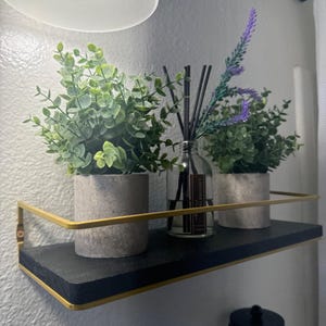 Faux Eucalyptus Plants (Set of 2): 14&quot; Realistic Potted Greenery