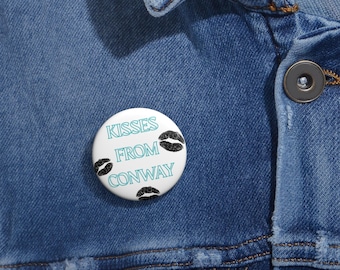 Coastal Carolina Tailgate Pin, Gameday Accessories - Custom Pin Buttons, Football Fan Pin, Team Spirit Pin, Sports Event Pin, Unique Lapel