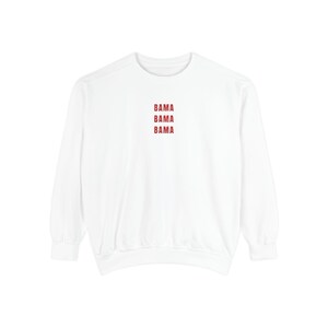 Alabama Garment-Dyed Unisex Sweatshirt, Roll tide apparel
