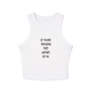 University of Miami Apparel, Graphic Tank Top for Women, university of Miami, gators, Perfect for Gameday and Tailgates
