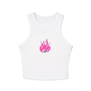 Big Little Reveal Tank Top: Matchbox Flame Sorority Apparel