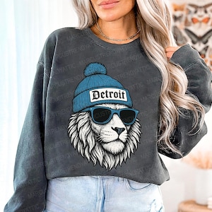 Vintage Detroit Football png, Detroit Png, Football PNG, Vintage Sports Fan Apparel, PNG files, Game day Football