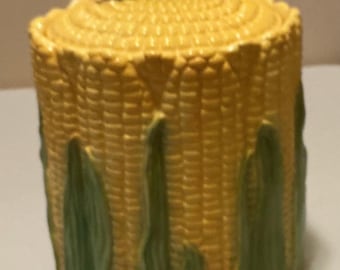 Vintage Shawnee Pottery Corn KIng cookie jar