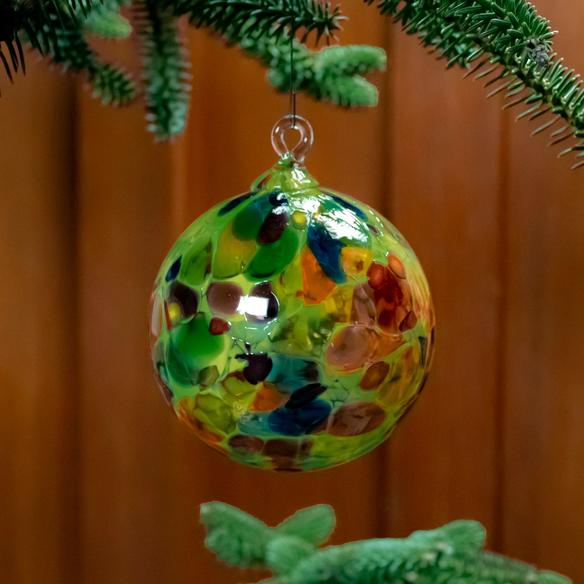 Hand Blown Glass Ornament Suncatcher Witches Ball in Etsy