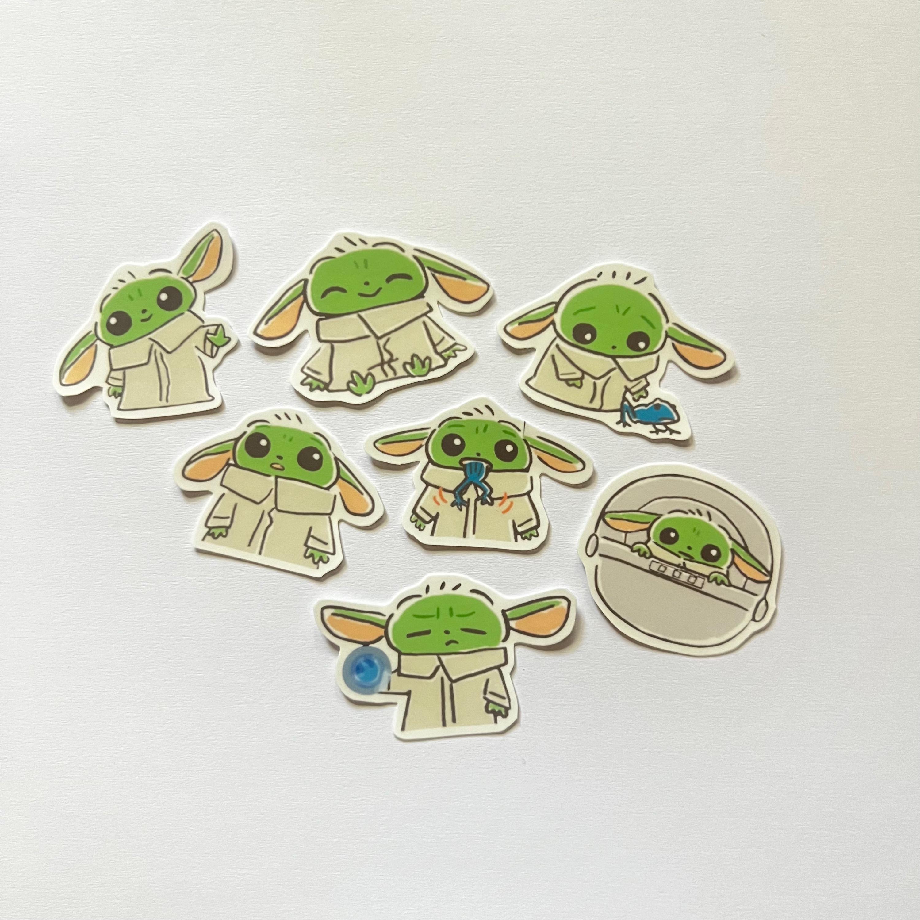 Grogu car decal - Etsy 日本