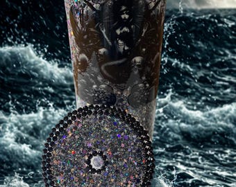 24oz Snow Globe Tumbler