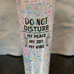 24oz Snow Globe Tumbler