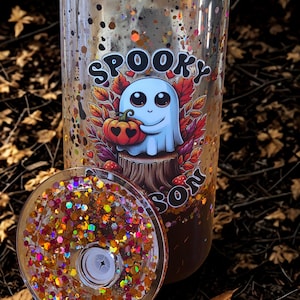 20 Oz Snow Globe Tumbler